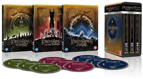 The Lord of the Rings: The Motion Picture Trilogy: Theatrical and Extended Collection [Import] Boxed Set Steelbook United Kingdom - (4K Ultra HD) Release Date: 3/7/2025