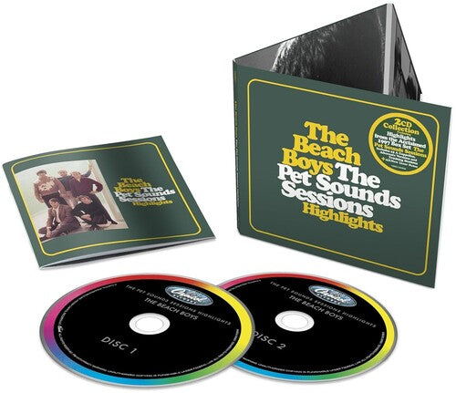 The Beach Boys: The Pet Sounds 1966 Sessions Highlights 1997 (180 Gram Vinyl 2  LP) Celebrating 60th Anniversary 2026 Release Date: 5/15/2026 Also Avail 2 CDS
