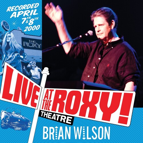 Brian Wilson: Live at the Roxy Theatre 2000 25th Anniversary (Colored Vinyl Red Blue White 3 LPS+2 CD) LP 2025 Release Date: 11/7/2025 CD Also Avail