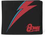 David Bowie Rocksax - David Bowie - Wallet: Lightning Black (Wallet Collectible) Not Leather