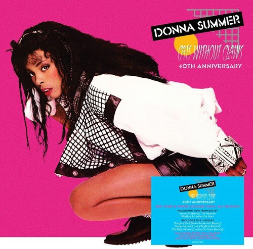 Donna Summer: Cats Without Claws: 40th Anniversary -140-Gram Pink & White Colored Vinyl Import United Kingdom - (2 LP) 2025 Release Date: 4/18/2025 CD Also Avail