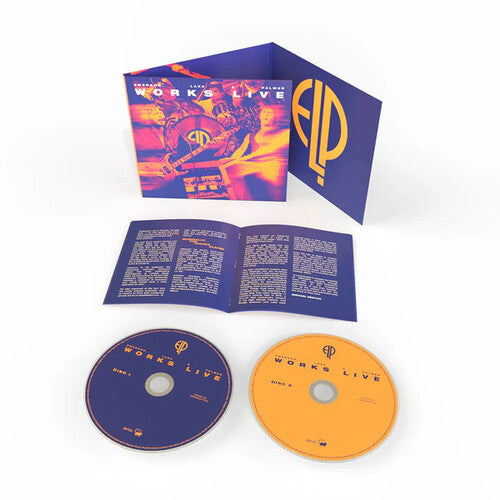 Emerson Lake & Palmer: Works Live Montreal's Olympic Stadium on August 26, 1977 (2 LP) Release Date: 7/24/2026 Also avail 2CD