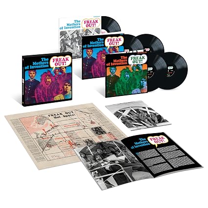 Frank Zappa: Freak Out Fillmore West 1966 (Limited Edition Boxed Set Deluxe Edition (5 CD+Blu-ray Audio Only) HiRES DTS HD Master Audio-Dolby Atmos  Booklet 2026 Release Date: 9/25/2026 Also Avail 5 LPS