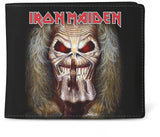 Iron Maiden: Rocksax - Iron Maiden - Wallet: Middle Finger (Wallet Collectible) Faux Leather