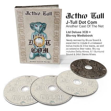 Jethro Tull: J-Tull Dot Com: Another Cast Of The Net Limited Edition Deluxe Edition (3CD+Blu-ray Audio Only) Dolby Atmos 5.1 DTS-HD Master  Media Book 2026 Release Date: 8/14/2026 Also Avail 2 LPS
