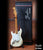 Jimi Hendrix: Fender Lefty Stratocaster Cream Mini Guitar Replica Collectible Made In USA