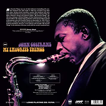 John Coltrane: My Favorite Things 1959 Import Bonus Tracks Spain (180gm LP) 2019 Release Date: 11/22/2019