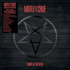Motley Crue: Shout At The Devil 1983 40th Anniversary Box Set (Colored Vinyl Orange Yellow Red White 6 LP) 2023 Release Date: 10/27/2023 CD Also Avail