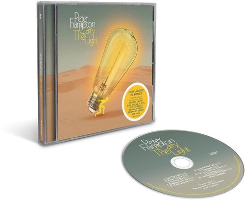 Peter Frampton: Carry The Light (Colored Vinyl Yellow 180 Gram Vinyl) LP 2026 Release Date: 5/15/2026 Also Avail On CD