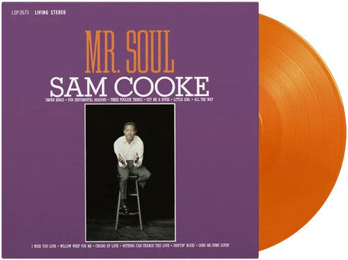 Sam Cooke: Mr. Soul 1963 - Limited 180-Gram Orange Colored Vinyl [Import] (180 Gram Vinyl Colored Vinyl Orange Holland - (LP) 2026 Release Date: 6/26/2026