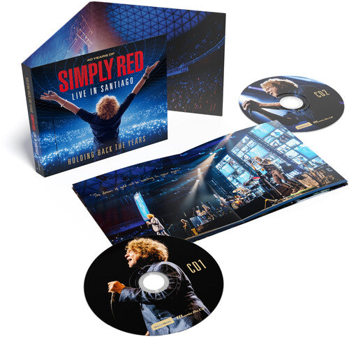 Simply Red: Holding Back the Years: Live in Santiago (Booklet)  (Blu-ray) DTS Master Audio 5.1 2026 Release Date: 7/3/2026 Also Avail Deluxe Box Set  Or 3 Vinyl -2CD