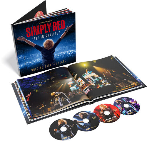 Simply Red: Holding Back the Years: Live in Santiago (Booklet)  (Blu-ray) DTS Master Audio 5.1 2026 Release Date: 7/3/2026 Also Avail Deluxe Box Set  Or 3 Vinyl -2CD