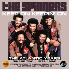 The Spinners: Keep On Keepin On: The Atlantic Years - Phase Two: 1979-1984 (Boxed Set UK 7 CD) 2024 Release Date: 7/26/2024