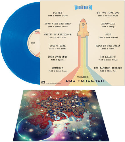 Todd Rundgren: Space Force -(Colored Vinyl Blue-Red)  2022 Release Date: 10/14/2022 CD Also Avail