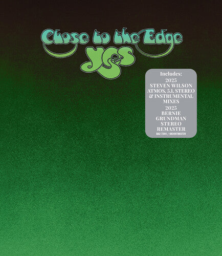 Yes: Close To The Edge (Remixes)  (Blu-ray Audio Only) DTS Master Audio 5.1 Dolby Atmos HiRES 96/24 2026 Release Date: 7/31/2026