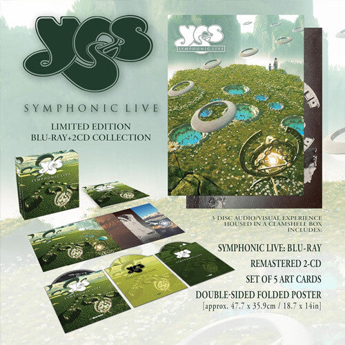 Yes: Symphonic Live European Festival Orchestra 2001 [Blu-ray/ 2 CD] Limited Edition 2026 Release Date: 1/23/2026 4 LPS Also Avail
