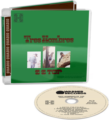 ZZ TOP: Tres Hombres 1973 Quadio  (Blu-ray Audio Only) HiRES 192/24 4.0-2.0  2025 Release Date: 7/18/2025