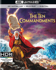 The Ten Commandments: 1956  (4K ULTRA HD+Blu-ray+Digital) 2021 Rated: G  Release Date: 3/30/2021