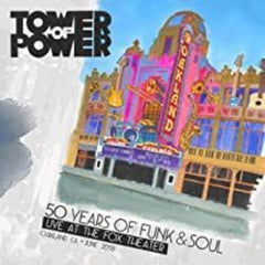 Tower of Power: 50 Years Of Funk & Soul Live At The Fox Theater Oakland CA 2018 (2CD+DVD) Release Date: 3/26/2021