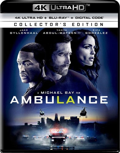 Ambulance  (4K Ultra HD+Blu-ray+Digital Copy) 2 Pack 4K Ultra HD Rated: R 2022 Release Date: 6/14/2022