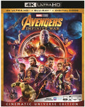 Avengers: Infinity War (4K Ultra HD+Blu-ray+Digital)  4K Mastering, 2 Pack 2018 Rated: PG13 Release Date 8/14/18
