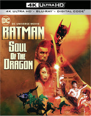 Batman: Soul of the Dragon: (4K Ultra HD+Blu-ray+Digital Code) Rated: R Release Date: 1/26/2021