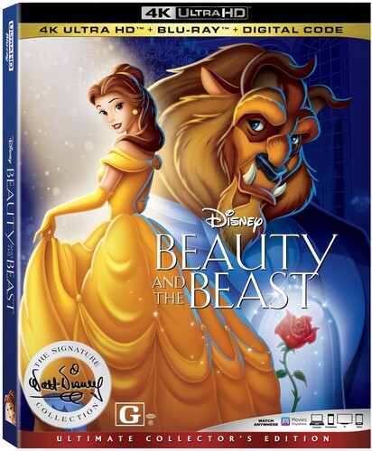 Beauty and the Beast ((4K Ultra HD Blu-ray+Digital Copy 1991 Release Date: 3/10/2020