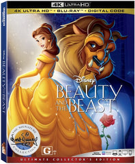 Beauty and the Beast ((4K Ultra HD Blu-ray+Digital Copy 1991 Release Date: 3/10/2020