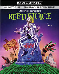 Beetlejuice 1988 (4K Ultra HD+Blu-ray+Digital Copy) 4K Ultra HD Rated: PG 2020 Release Date: 9/1/2020