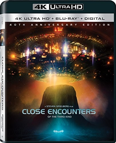 Close Encounters of the Third Kind 40th Anniversary Edition 4K+ Blu-Ray, Ultraviolet Digital Copy, 4K Mastering 09/19/17 Release Date