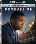 Concussion [4K Ultra HD + Blu-ray]  (With Blu-Ray, Ultraviolet Digital Copy, 2PC) Starring: Will Smith 2015 03-29-16 Release Dare