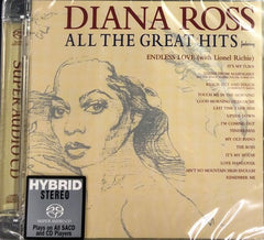 Diana Ross: All The Great Hits (Hybrid-SACD) [Import] HiRES 2018  Release Date: 8/10/2018