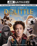 DOLITTLE (4K Ultra HD+Blu-ray+Digital Copy) Rated: PG 2020 Release Date: 4/7/2020