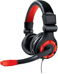 DreamGear DGUN-2588 GRX-670 Univeral Game Headset - 40mm Drivers Boom Mic - Inline Remote (Large Item, On-Ear Headphones)