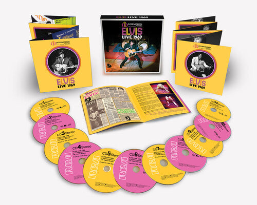 Elvis Presley: Live 1969 (Boxed Set) (CD) 1969 Release Date: 8/9/2019