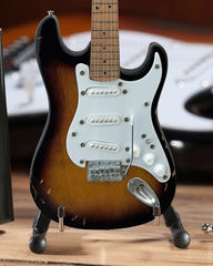 Eric Clapton Fender Stratocaster Brownie Signature Mini Guitar Replica Collectible (Large Item, Collectible, Figure)