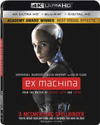 Ex Machina 4K Ultra HD (With Blu-Ray, 4K Mastering, 2 Pack, Widescreen, AC-3) 2017 06-06-17 Release Date