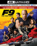 F9: The Fast Saga (4K Ultra HD+Blu-ray+Digital Copy) 4K Ultra HD Rated: PG13 2021 Release Date: 9/21/2021