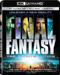 Final Fantasy: Unleash A New Reality The Spirits Within  (4K Ultra HD+Blu-ray+Digital) 2021 Release Date: 11/16/2021
