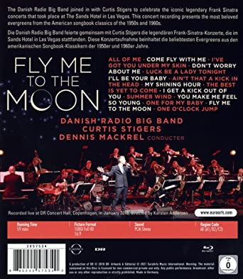 Fly Me To The Moon Danish Radio Big Band: (Blu-ray) 2021 Release Date: 12/3/2021