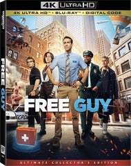 Free Guy: Ultimate Edition (4K Ultra HD+Blu-ray+Digital Copy) 4K Ultra HD Rated: PG13 2021 Release Date: 10/12/2021