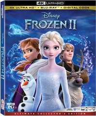 Frozen II (4K Mastering, With Blu-ray, Collector's Edition, 2 Pack, Dolby) Format: 4K Ultra HD Rated: PG Release Date: 2/25/2020