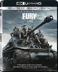 Fury: 4K Ultra HD Blu-Ray Digital 4K Mastering, Rated R 2018 Release Date  5/22/18