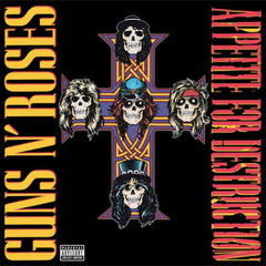 Guns N' Roses:  Appetite for Destruction 2008 (180 Gram Vinyl Reissue LP) 2008 Release Date: 12/9/2008