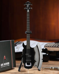 Kiss Gene Simmons Signature Axe Mini Bass Guitar Replica Collectible *MADE IN THE USA*