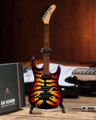 George Lynch Dokken Sunburst Tiger Min Guitar Replica Collectible *MADE IN THE USA*