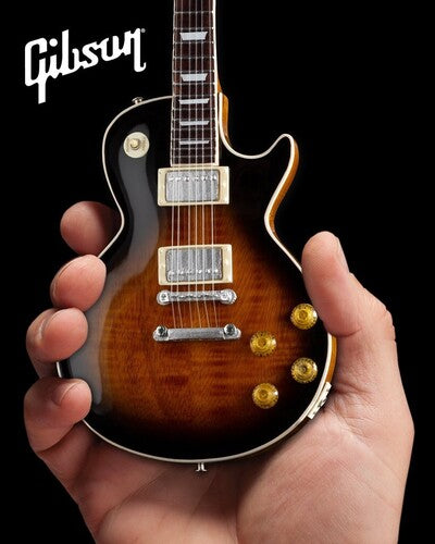 Gibson Les Paul Traditional Tobacco Burst Mini Guitar Replica Collectible *MADE IN THE USA*