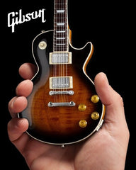 Gibson Les Paul Traditional Tobacco Burst Mini Guitar Replica Collectible *MADE IN THE USA*