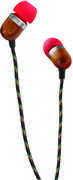 House Of Marley Earbuds Smile Jamaica (Copper) W/Mic 9.2mm Drivers FSC Wood Rear Housing & Aluminum Front Housing