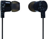 House of Marley Little Bird Mystic In-Ear Headphones (Earbuds) (Black) 9.2mm Drivers Noise Isolation Design